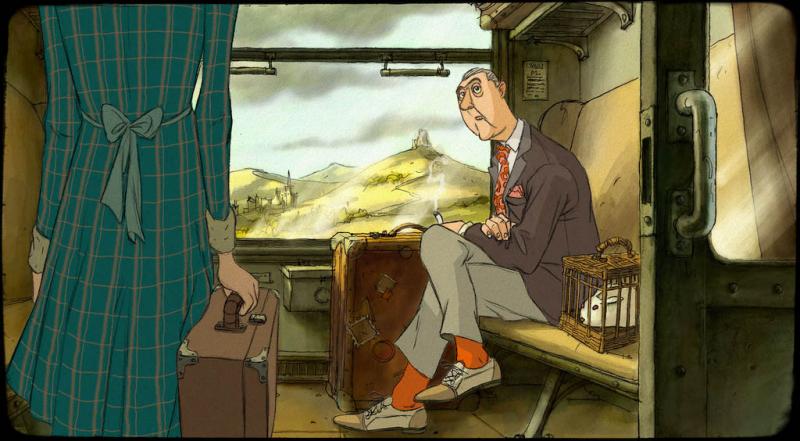 Character design by Sylvain Chomet and Laurent Kircher. © Pathé.