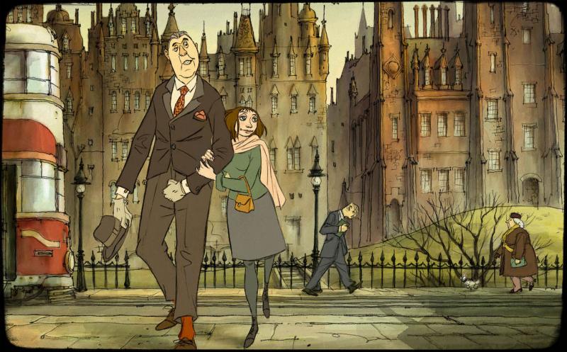 Character design by Sylvain Chomet and Laurent Kircher. © Pathé.